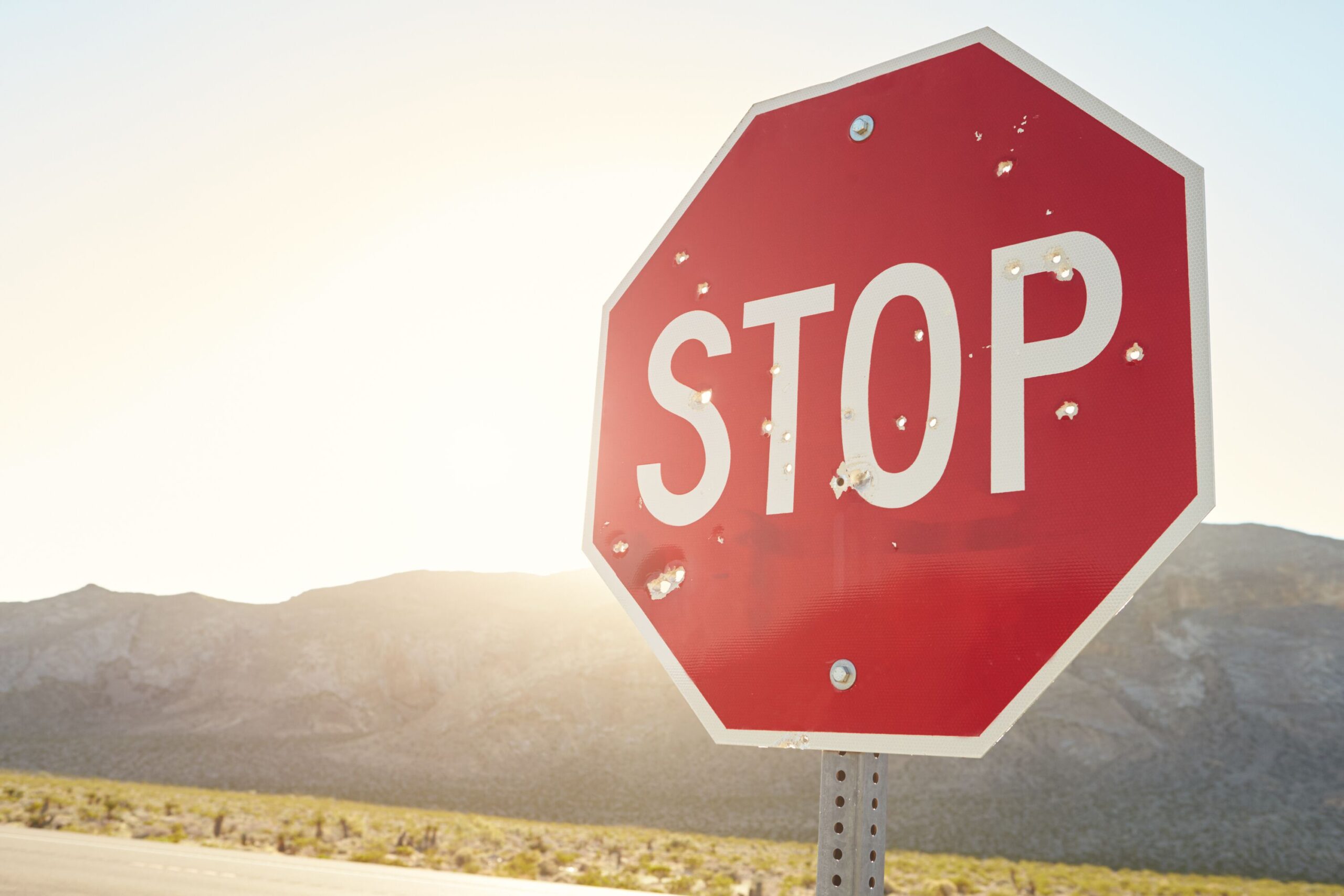 weboptimiert-Stop Schild